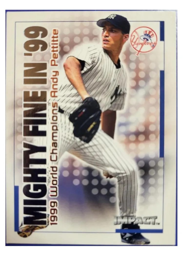 2000 Fleer Impact Andy Pettitte #19 card