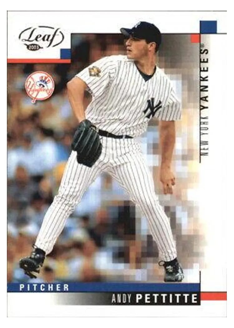 2003 Leaf Andy Pettitte #66 card