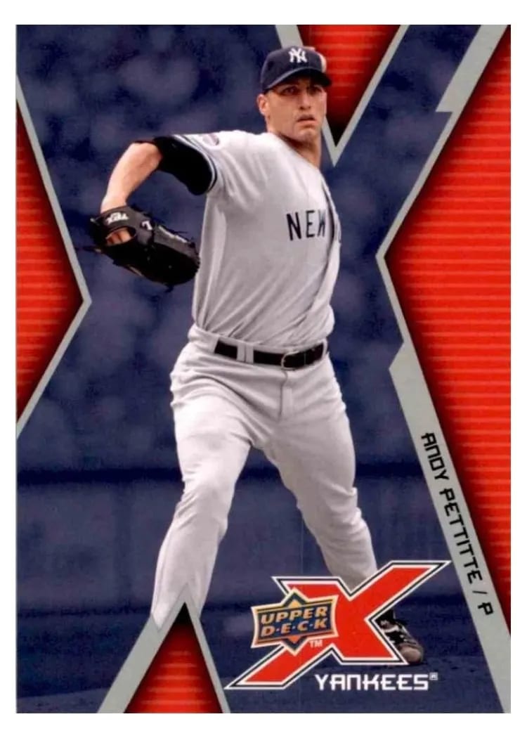 2009 Upper Deck X Andy Pettitte #60 card