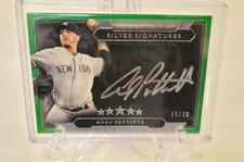 2020 Topps Five Star Silver Signatures Andy Pettitte #SS-APE card