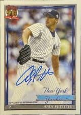 2026 Topps 1991 Topps Autographs Andy Pettitte #91A-PET card