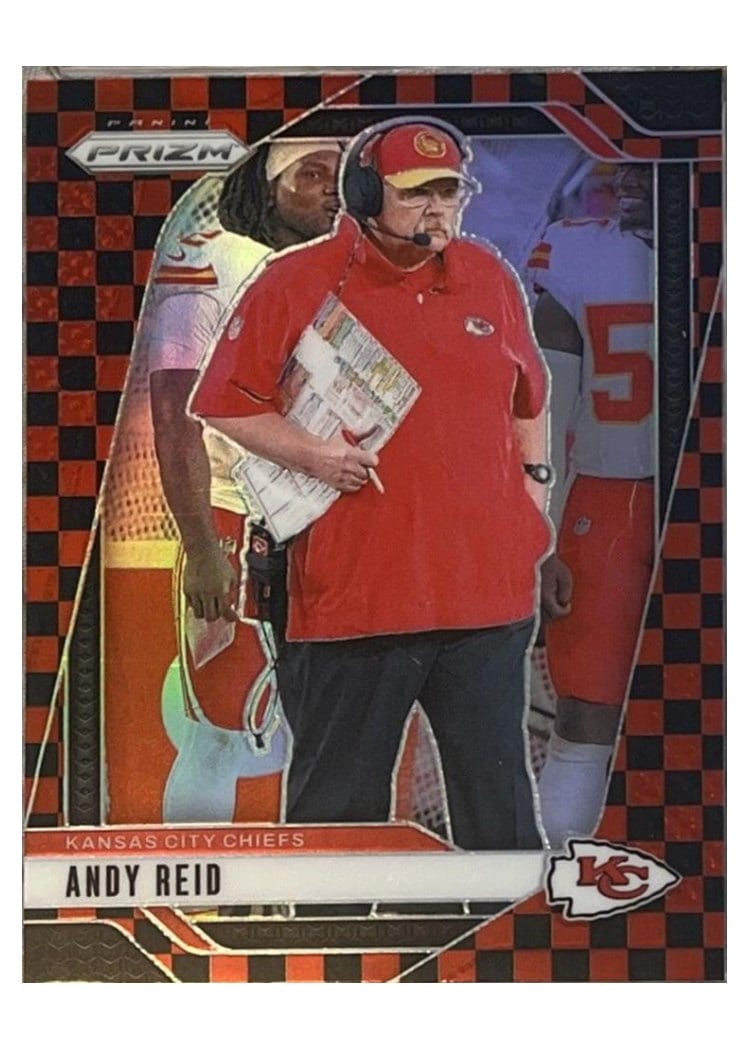 2024 Panini Prizm Base Set Andy Reid #145 card