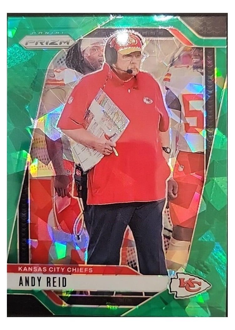 2024 Panini Prizm Base Set Andy Reid #145 card