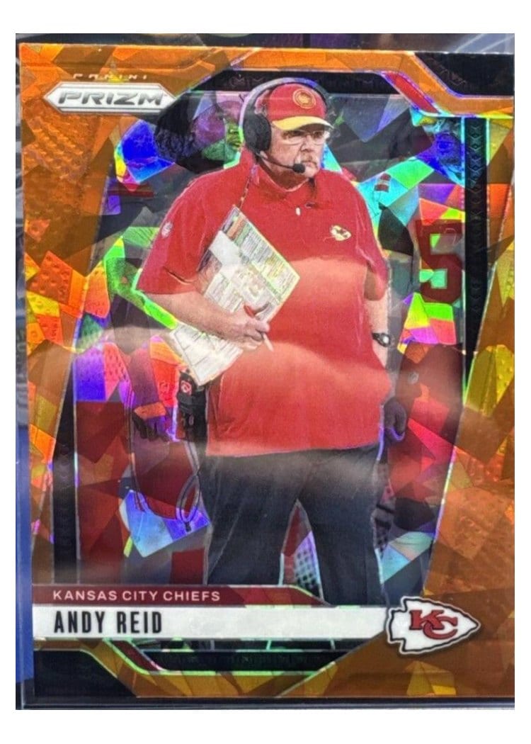 2024 Panini Prizm Base Set Andy Reid #145 card
