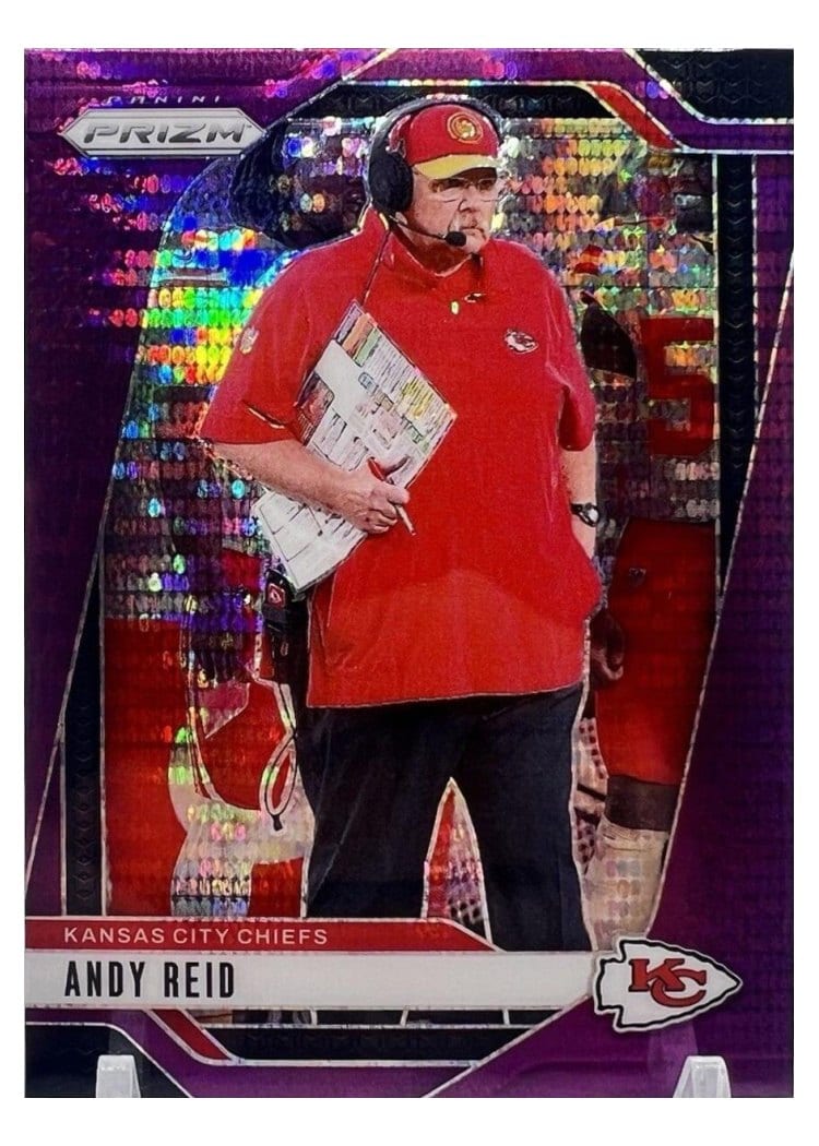 2024 Panini Prizm Base Set Andy Reid #145 card