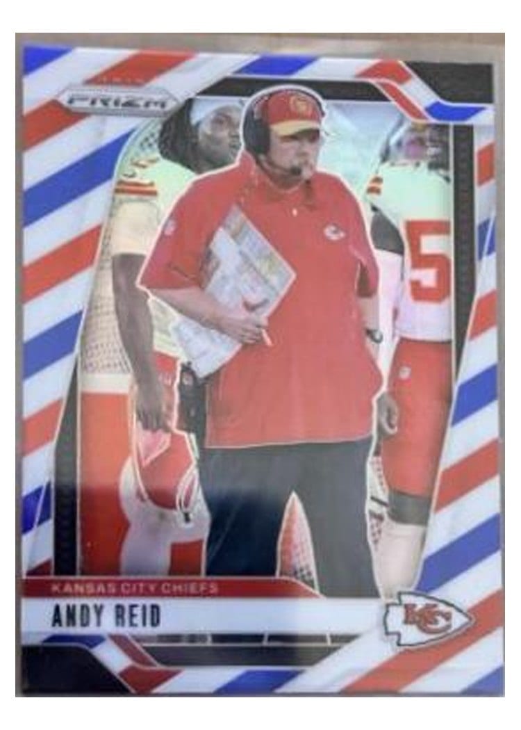 2024 Panini Prizm Base Set Andy Reid #145 card