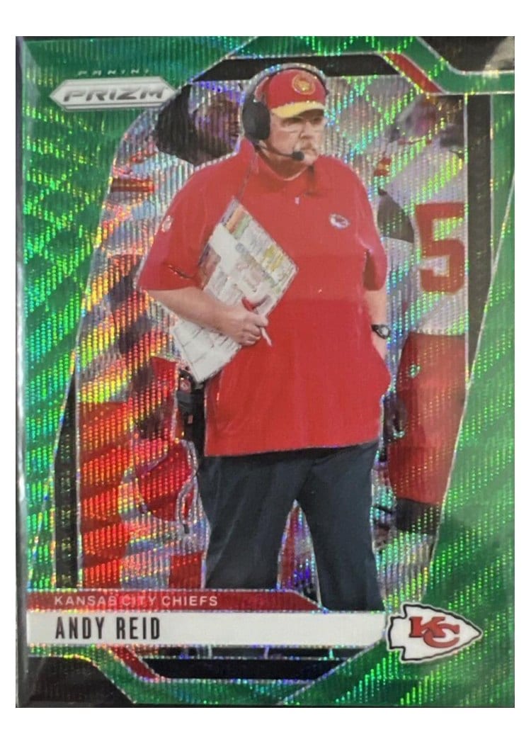 2024 Panini Prizm Base Set Andy Reid #145 card