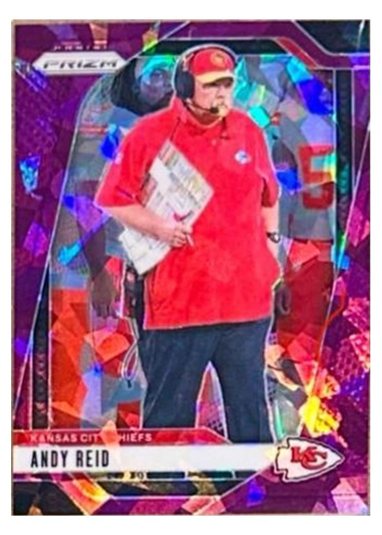 2024 Panini Prizm Base Set Andy Reid #145 card