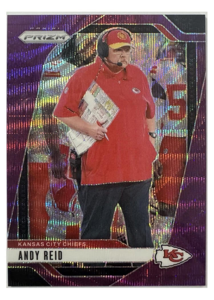 2024 Panini Prizm Base Set Andy Reid #145 card