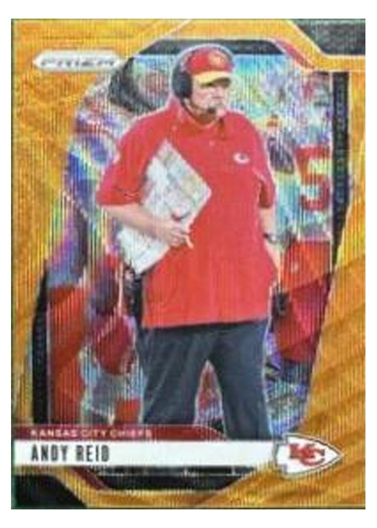 2024 Panini Prizm Base Set Andy Reid #145 card