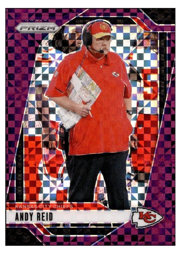 2024 Panini Prizm Base Set Andy Reid #145 card