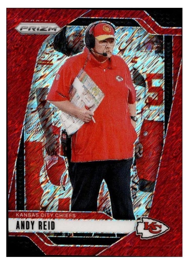 2024 Panini Prizm Base Set Andy Reid #145 card