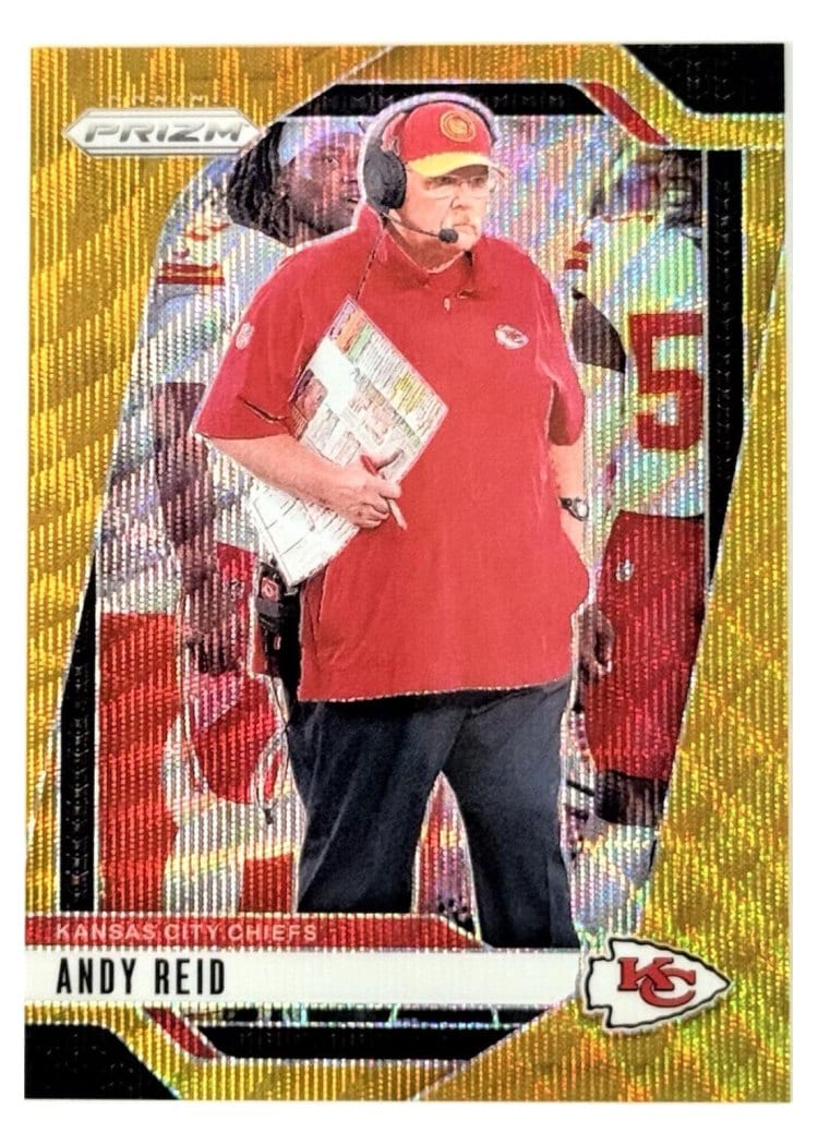 2024 Panini Prizm Base Set Andy Reid #145 card