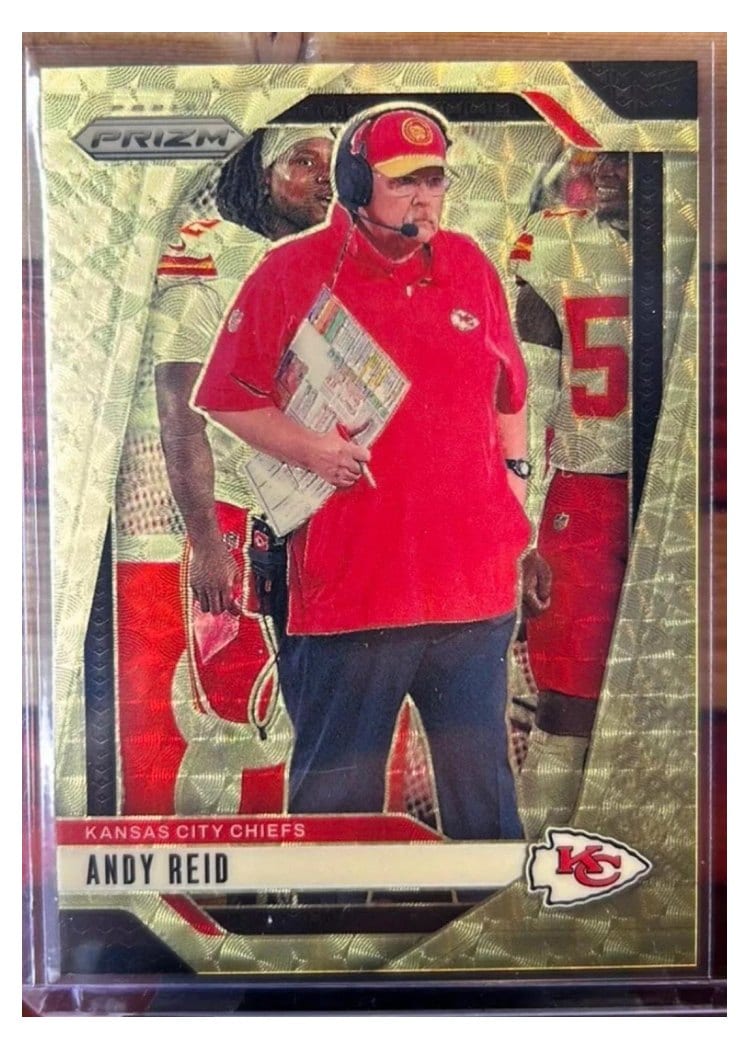 2024 Panini Prizm Base Set Andy Reid #145 card