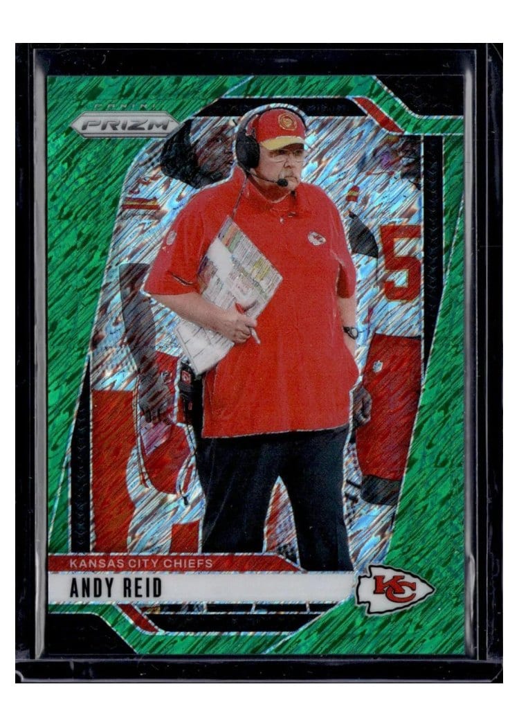 2024 Panini Prizm Base Set Andy Reid #145 card