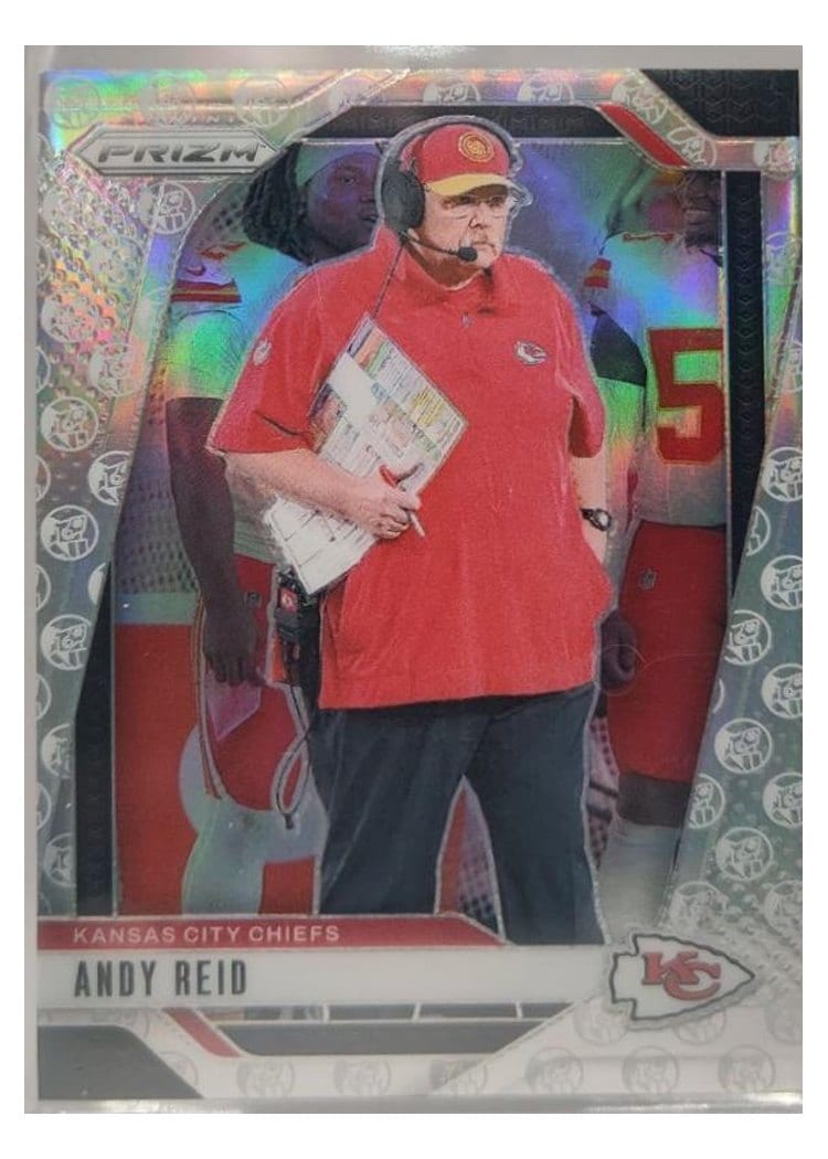 2024 Panini Prizm Base Set Andy Reid #145 card