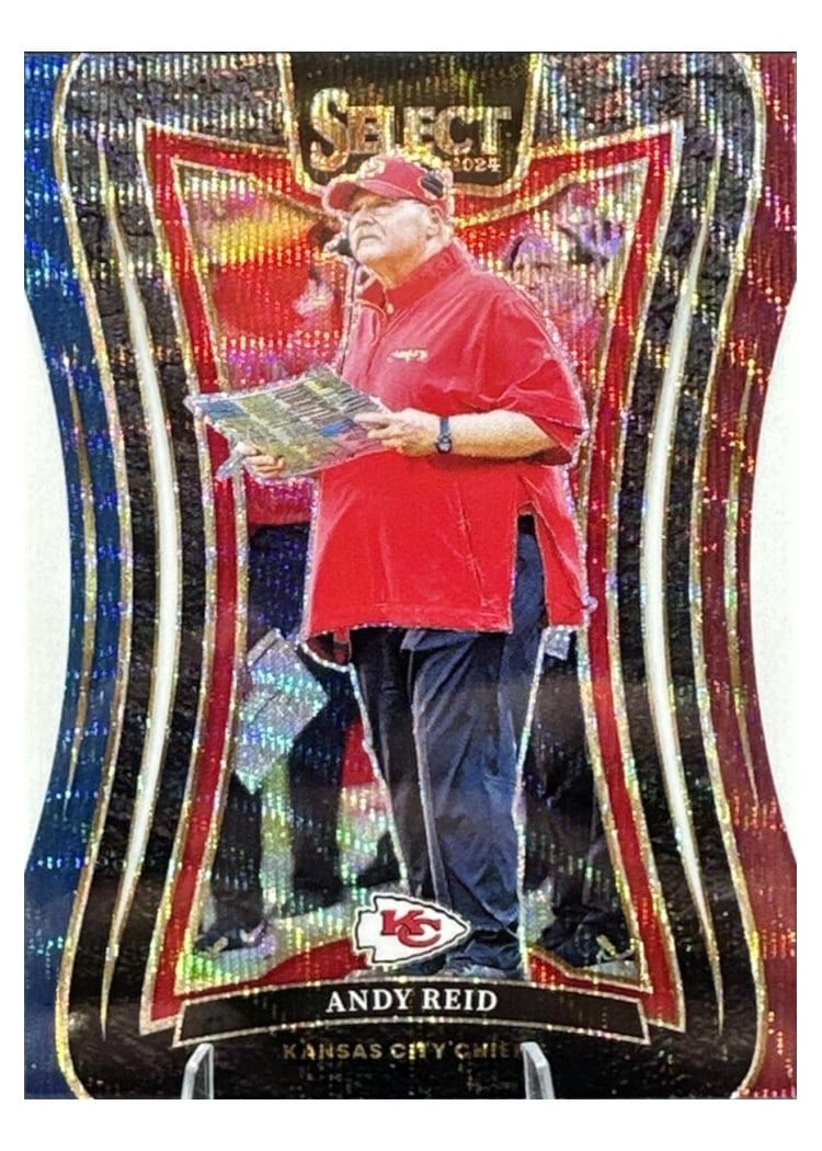 2024 Panini Select Base Set Andy Reid #398 card