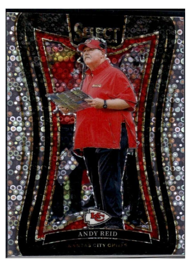 2024 Panini Select Base Set Andy Reid #398 card