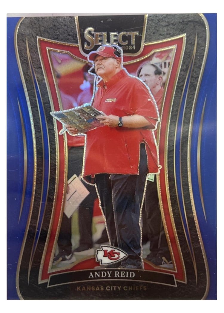 2024 Panini Select Base Set Andy Reid #398 card