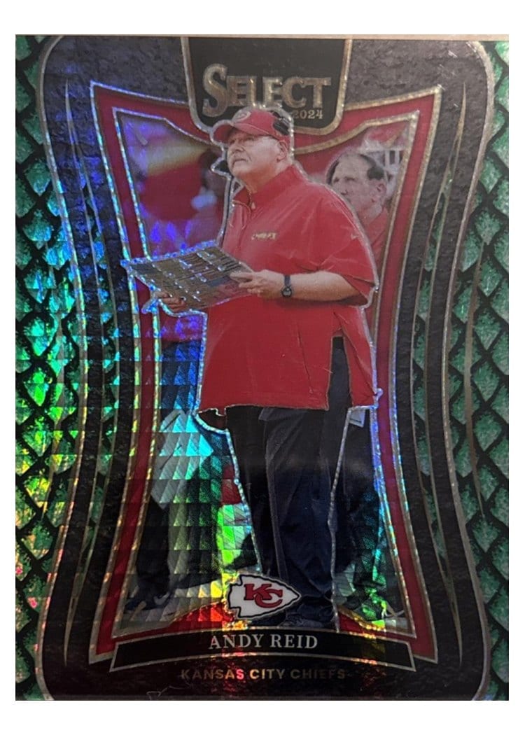 2024 Panini Select Base Set Andy Reid #398 card
