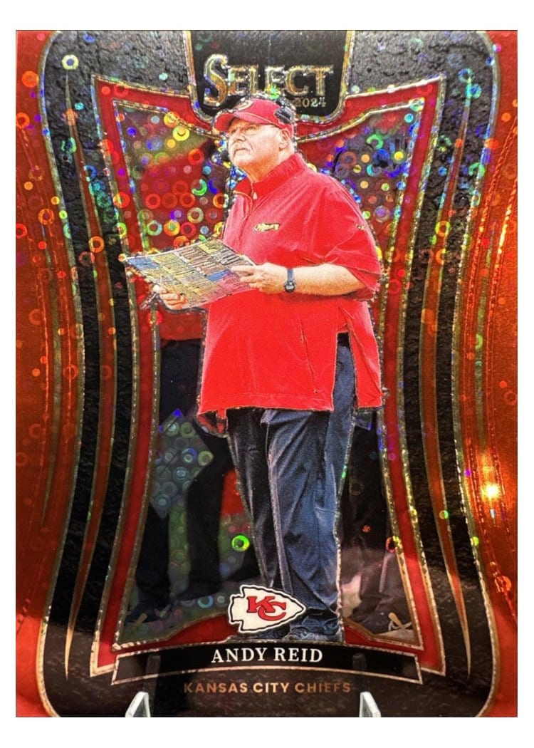 2024 Panini Select Base Set Andy Reid #398 card