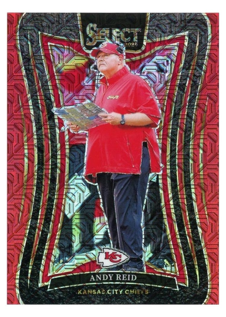 2024 Panini Select Base Set Andy Reid #398 card