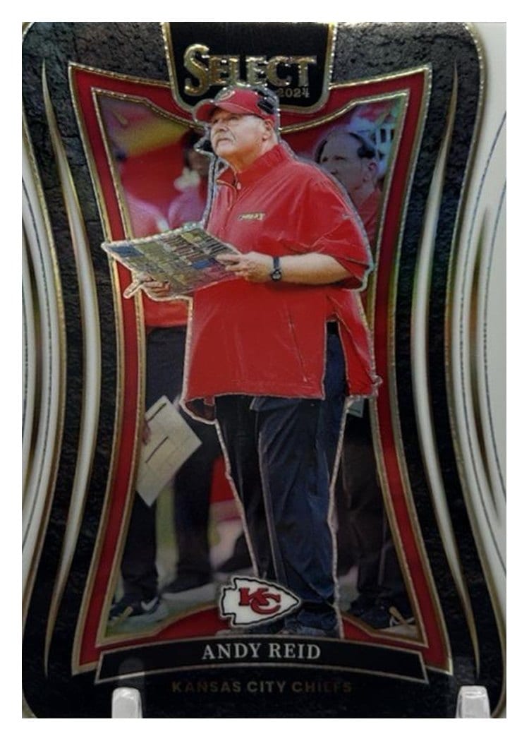 2024 Panini Select Base Set Andy Reid #398 card