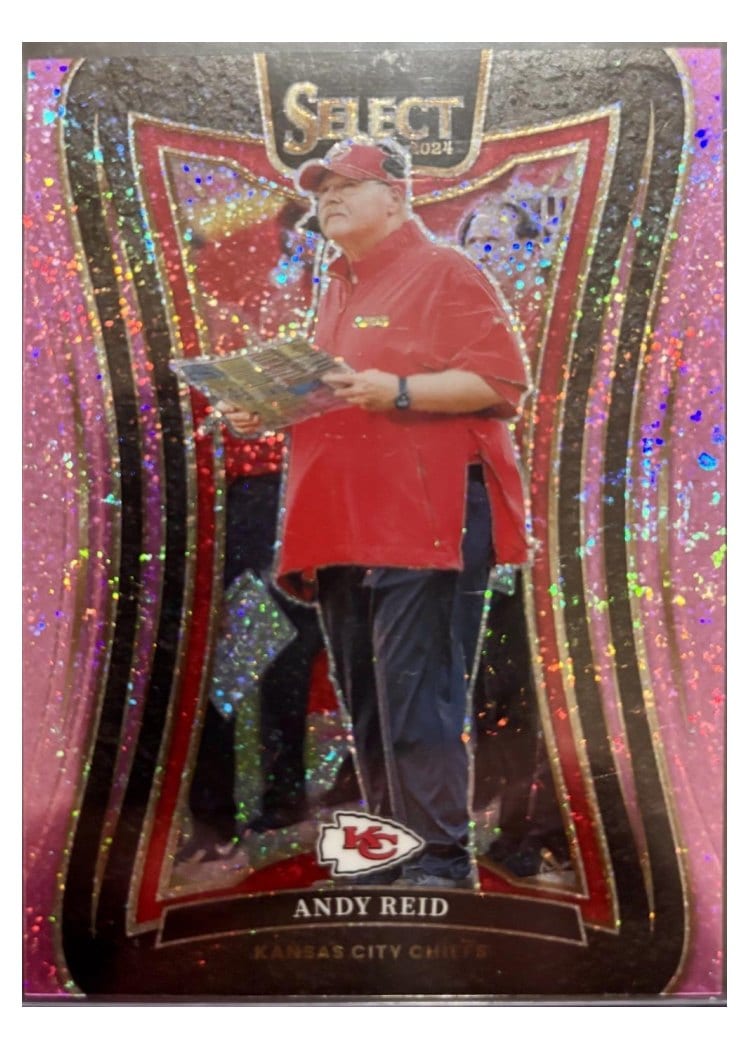 2024 Panini Select Base Set Andy Reid #398 card