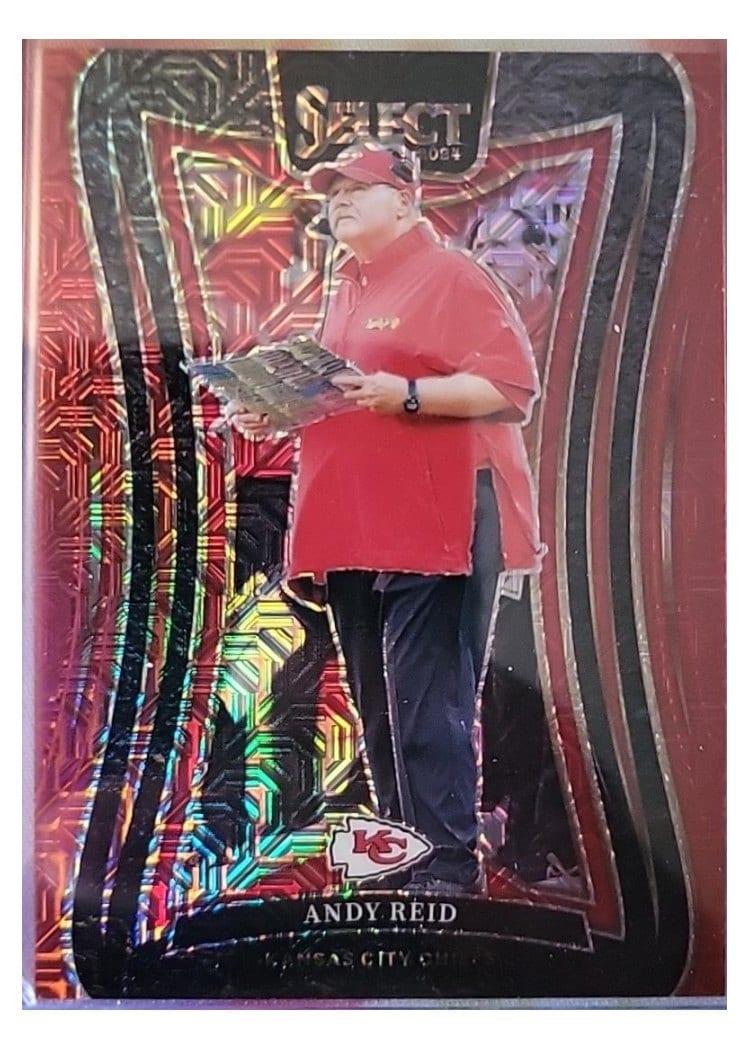 2024 Panini Select Base Set Andy Reid #398 card