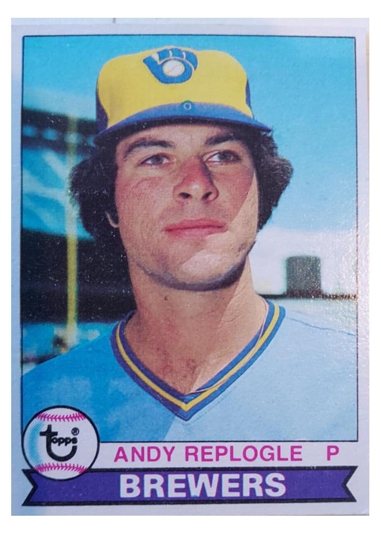 1979 Topps Andy Replogle #427 card