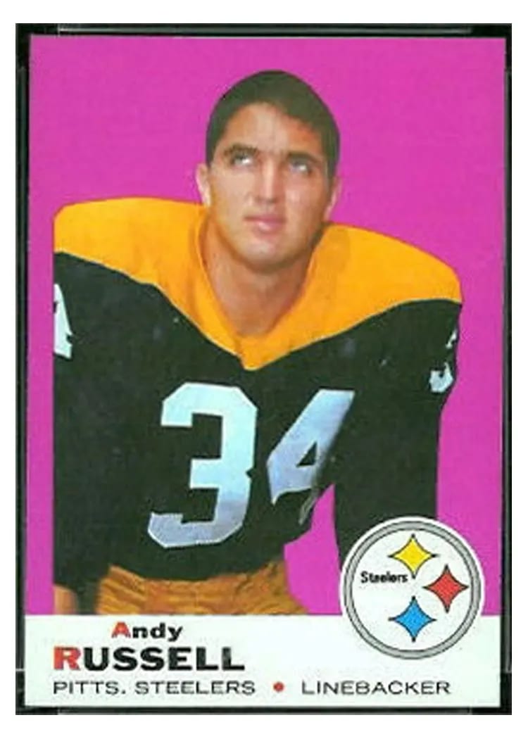 1969 Topps Andy Russell #17 card