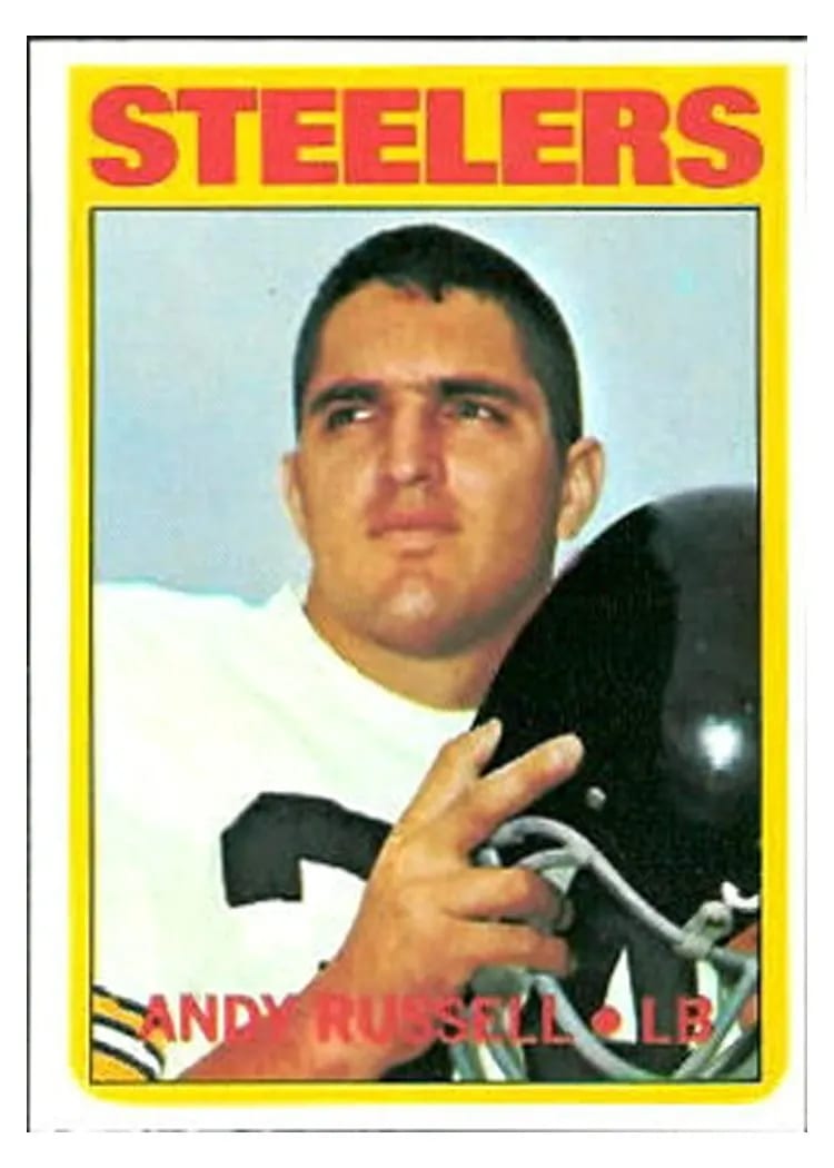 1972 Topps Andy Russell #330 card