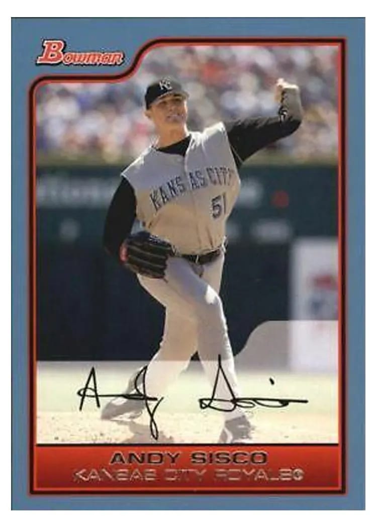 2006 Bowman Andy Sisco #79 card