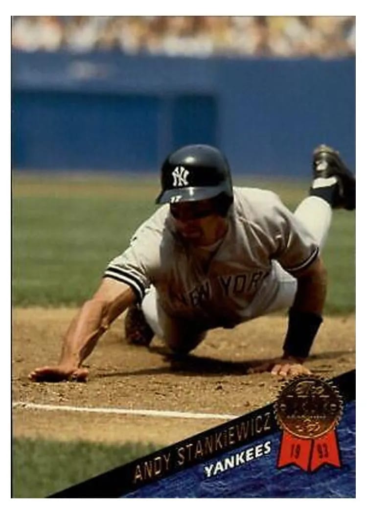 1993 Leaf Andy Stankiewicz #9 card
