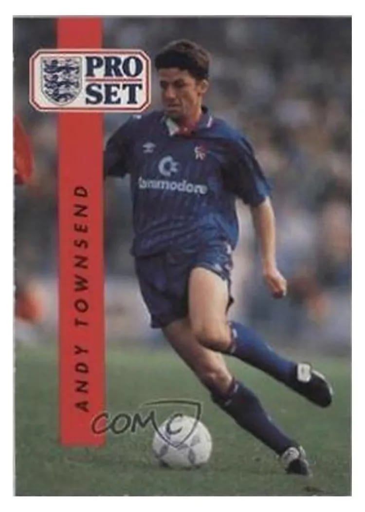 1990 Pro Set Andy Townsend #35 card