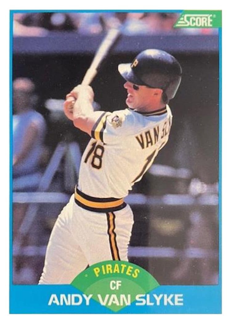 1989 Score Andy Van Slyke #174 card