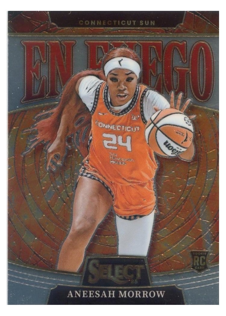 2025 Panini Select WNBA En Fuego Aneesah Morrow #4 card