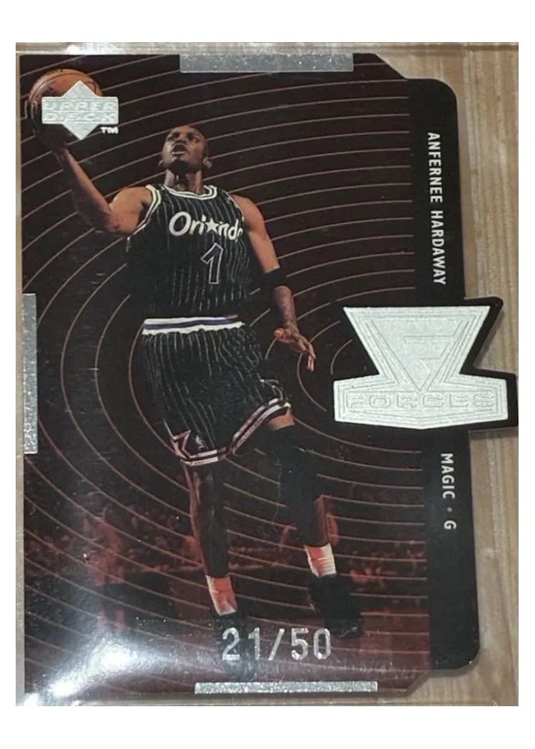 1998 Upper Deck Forces Anfernee Hardaway #F21 card