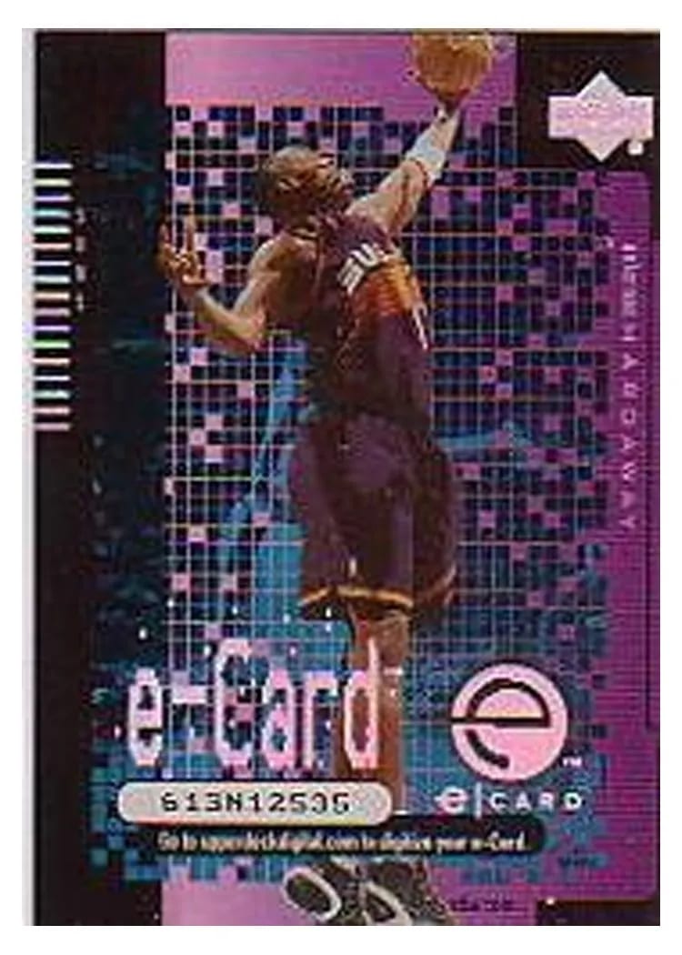 2000 Upper Deck E-Card Anfernee Hardaway #EC3 card