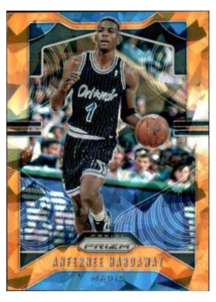 2019-20 Panini Prizm Base Set Anfernee Hardaway Orange Ice Prizm #12 card