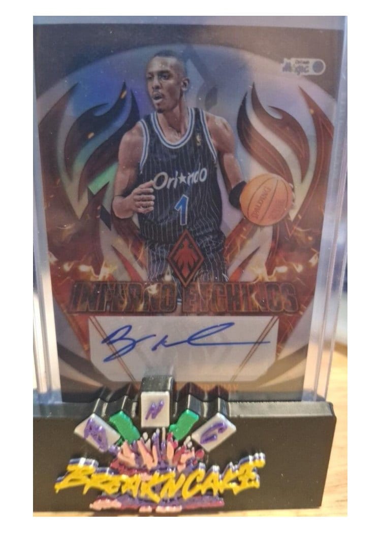 2023-24 Panini Phoenix Inferno Etchings Anfernee Hardaway #IE-AHW card