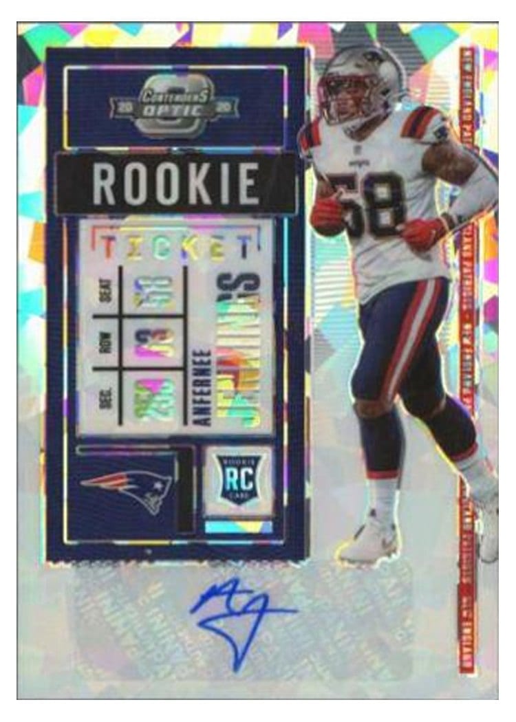 2020 Panini Contenders Optic Base Set Anfernee Jennings #178 card