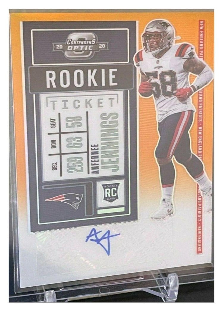 2020 Panini Contenders Optic Base Set Anfernee Jennings #178 card