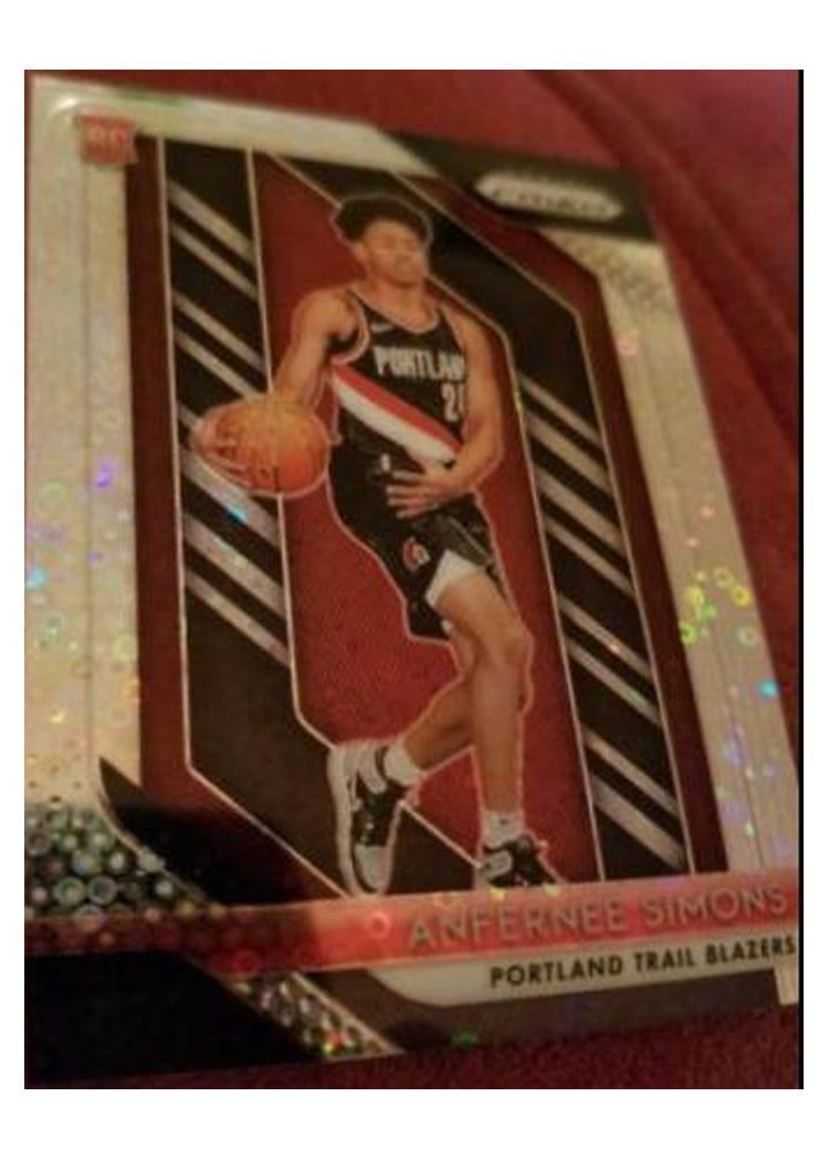 2018-19 Panini Prizm Base Set Anfernee Simons #61 card