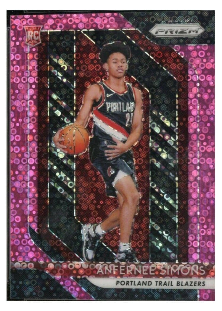 2018-19 Panini Prizm Base Set Anfernee Simons #61 card