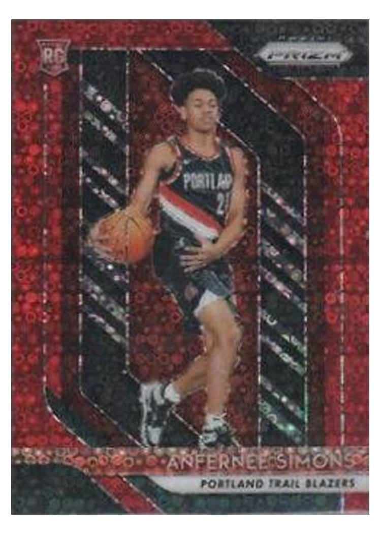 2018-19 Panini Prizm Base Set Anfernee Simons #61 card
