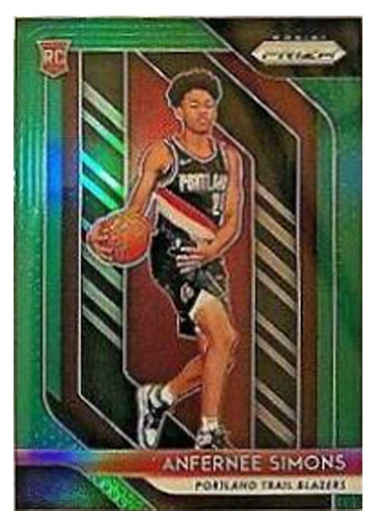 2018-19 Panini Prizm Base Set Anfernee Simons #61 card