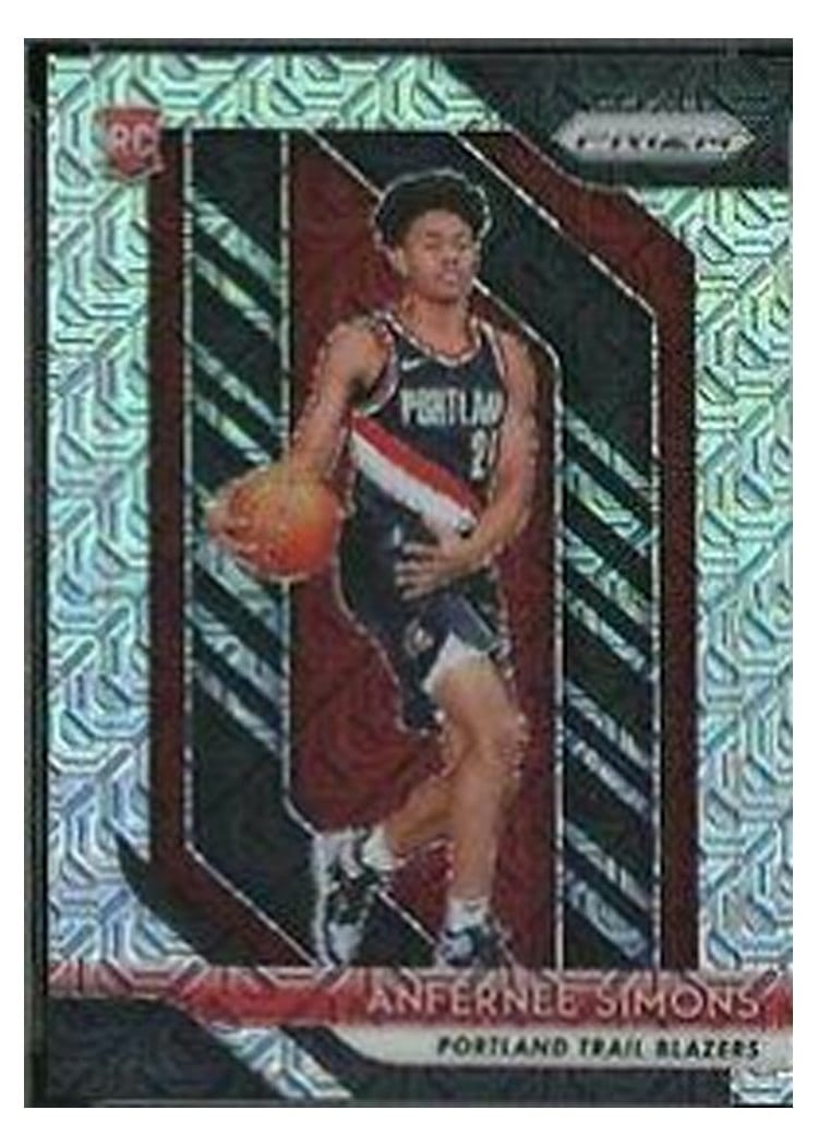 2018-19 Panini Prizm Base Set Anfernee Simons #61 card
