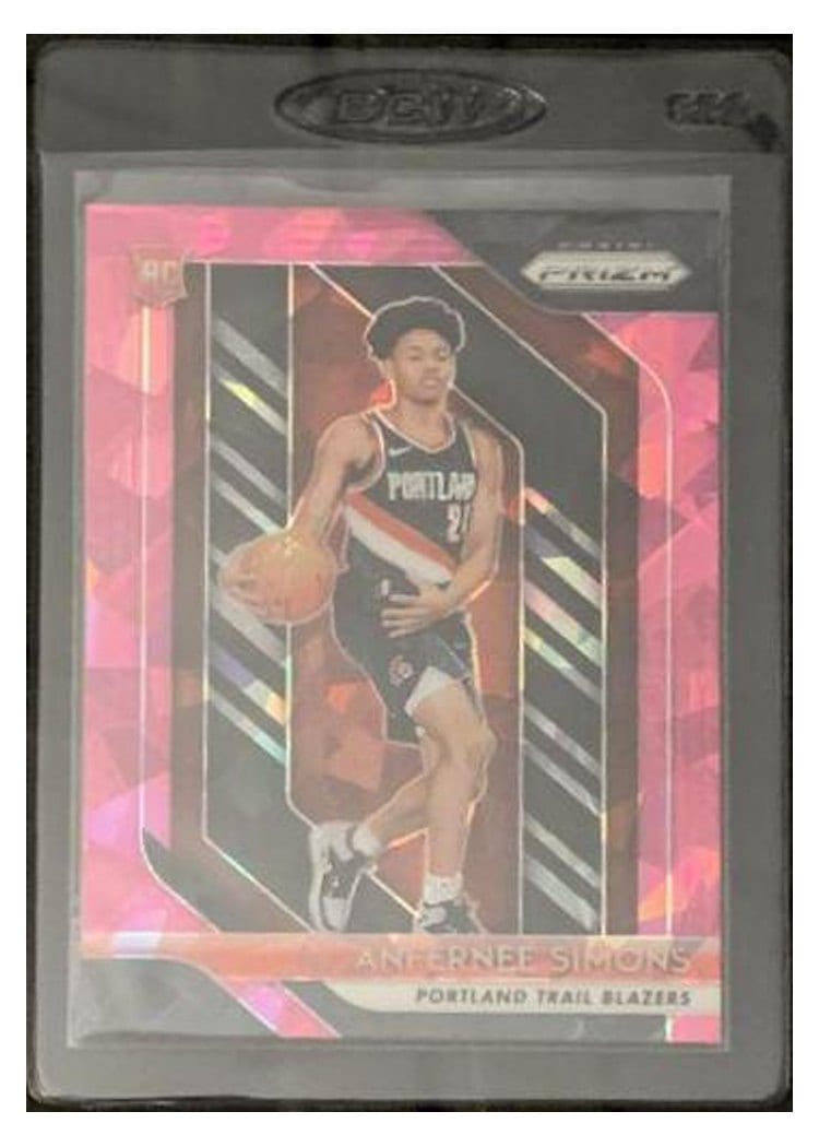 2018-19 Panini Prizm Base Set Anfernee Simons #61 card