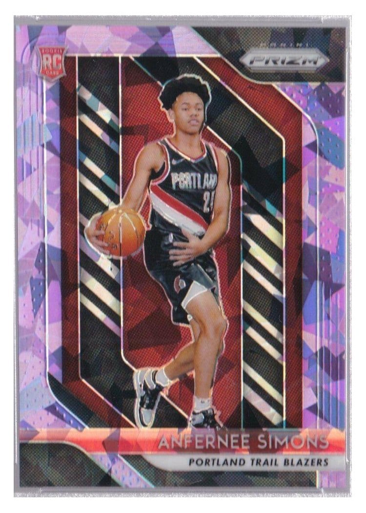 2018-19 Panini Prizm Base Set Anfernee Simons #61 card